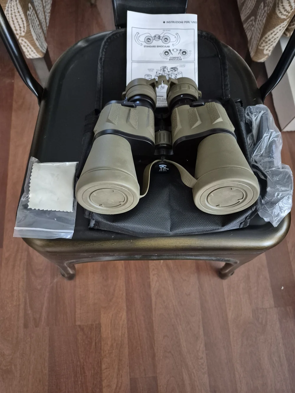 Binoculars - Olive Green Outdoor 20x50, 20x Magnification.